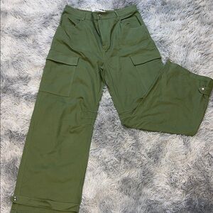 Steve Madden Olive Cargo Pants for woman